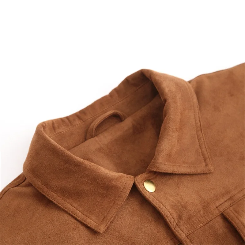 Noble quality fashionable motorcyclist Brown Fleece custom Leather jacket men