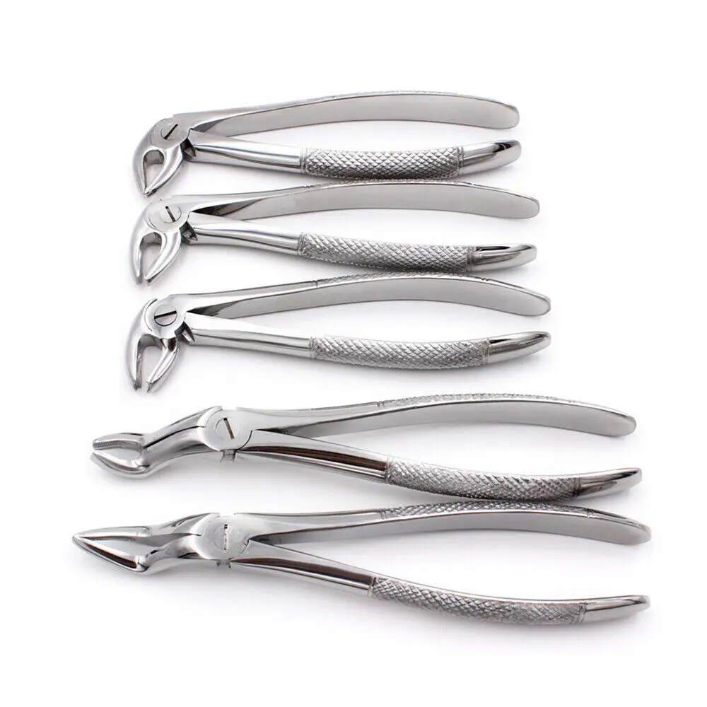 Стоматологические Щипцы Для Удаления зубов для взрослых хирургические инструменты удаления 10 шт. в наборе