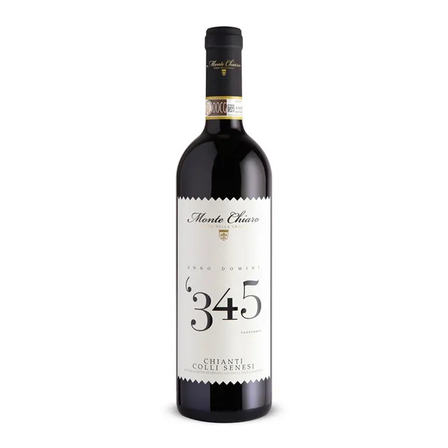 Made in Italy Glass Bottle 750 ml Chianti Colli Senesi Still Red Wine 2018