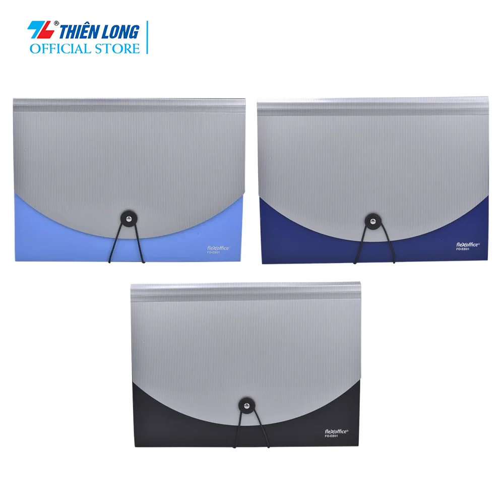 Modern Design & High Quality Plastic Box File Expanding Wallet Folder FO-EB01 From Vietnam