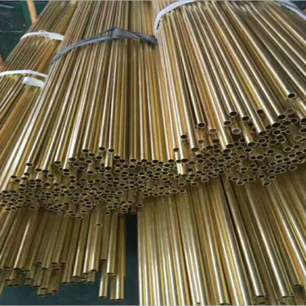 Small Diameter ASTM  C27400   CuZn37 CuZn40 Brass Pipe/Tube for sale