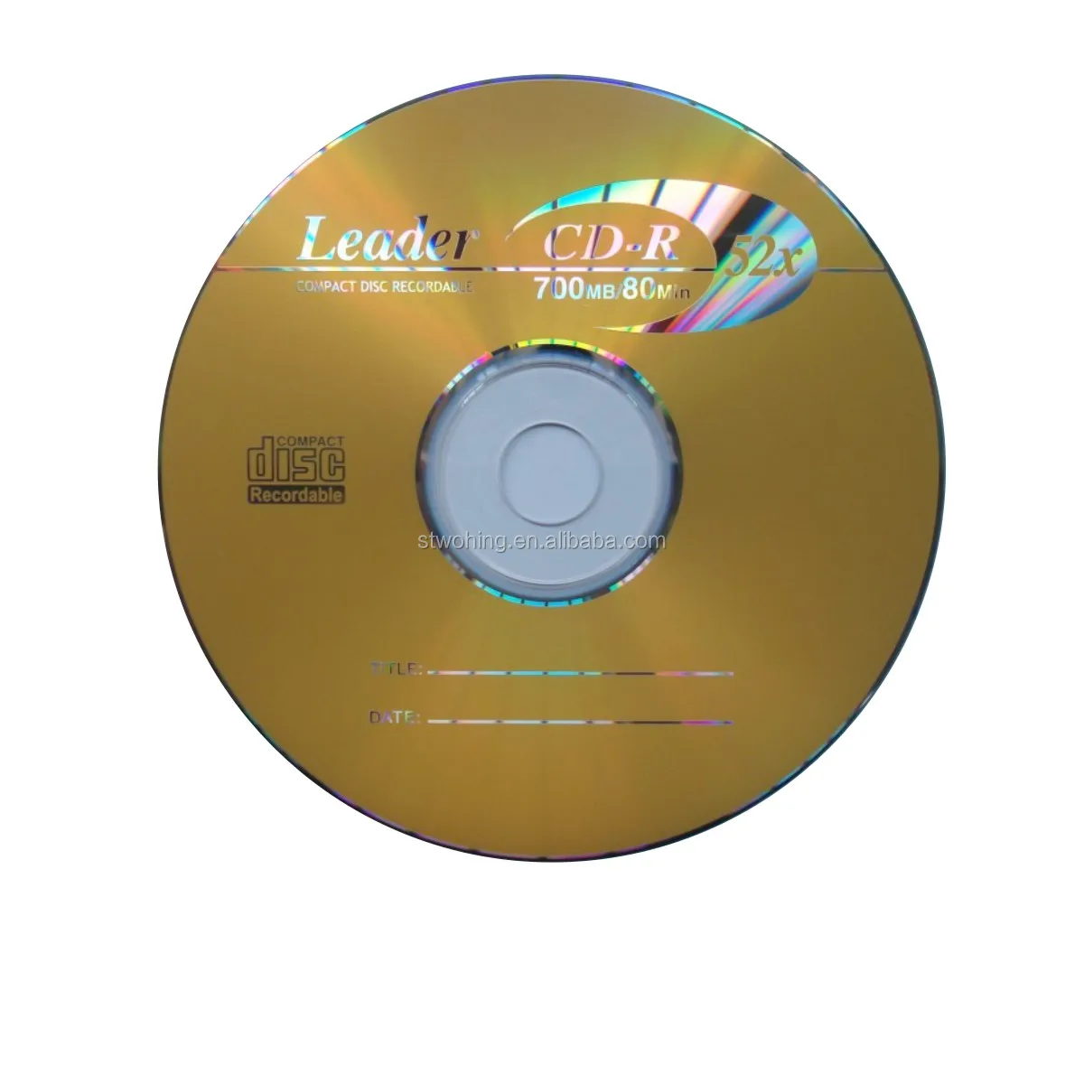 CDR Disk 52X CD Recording Blank Printable or OEM CDR