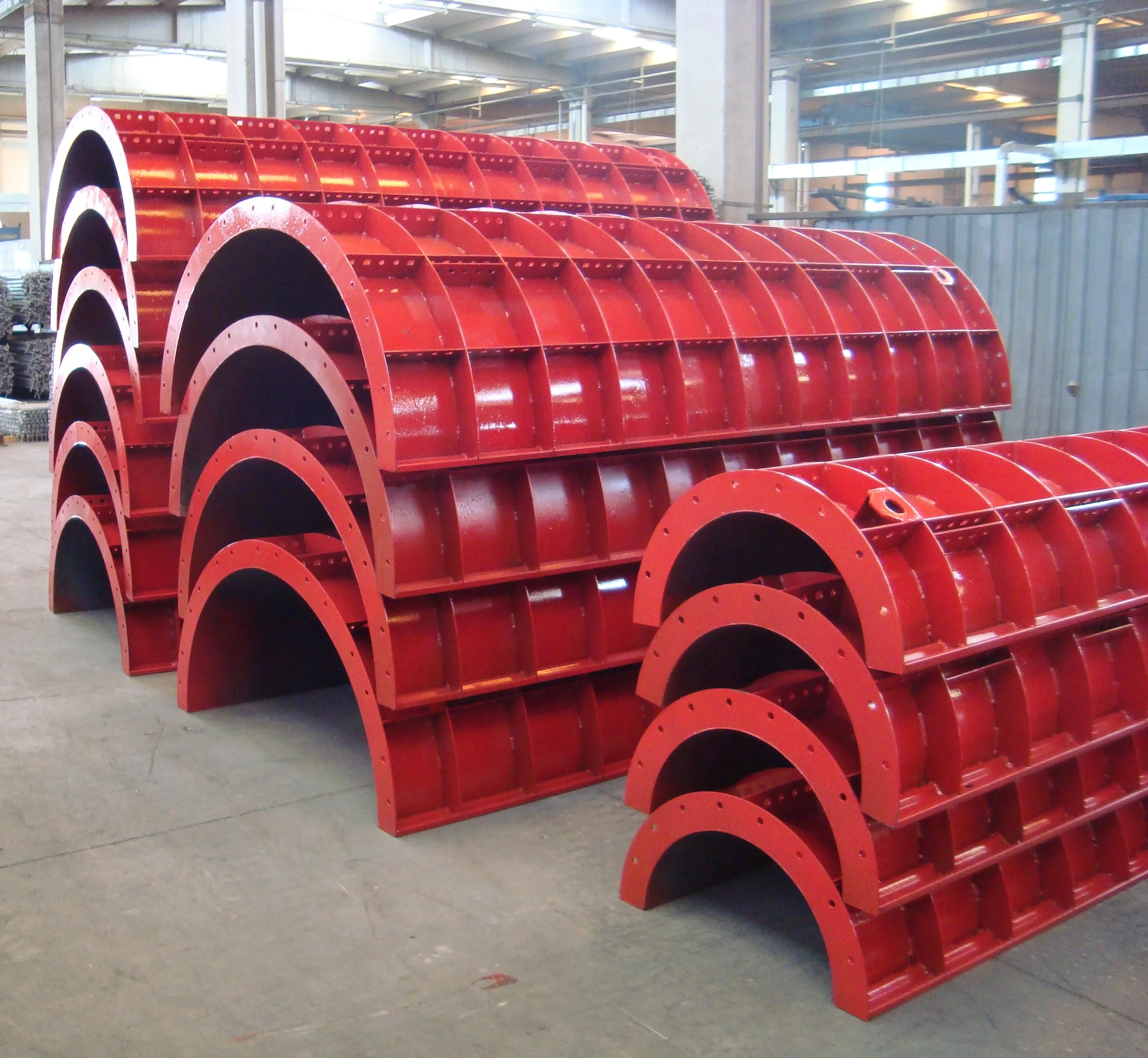 
Circular Column Formwork Systems-Construction Concrete Molds 