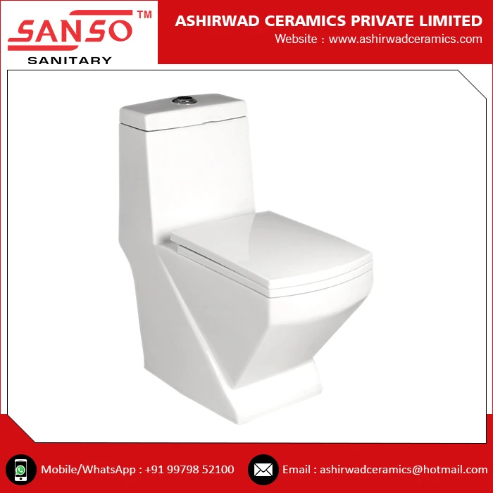 Wholesale Selling Latest New Design One Piece Toilet Water Closet High Quality W.C. Available at Reasonable Price