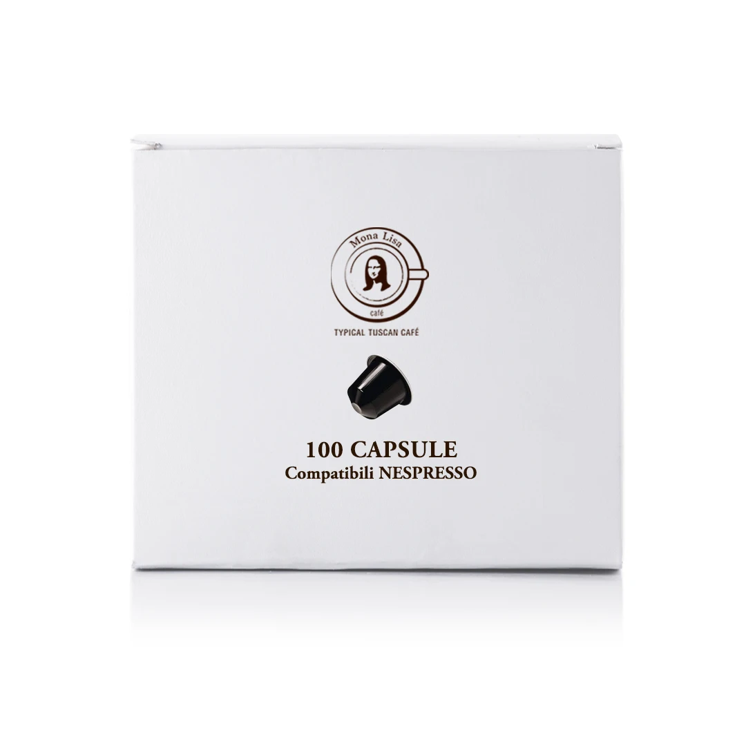 High quality Italian Coffee 25% Arabica 75% Robusta Nespresso Compatible Coffee Capsule for Espresso