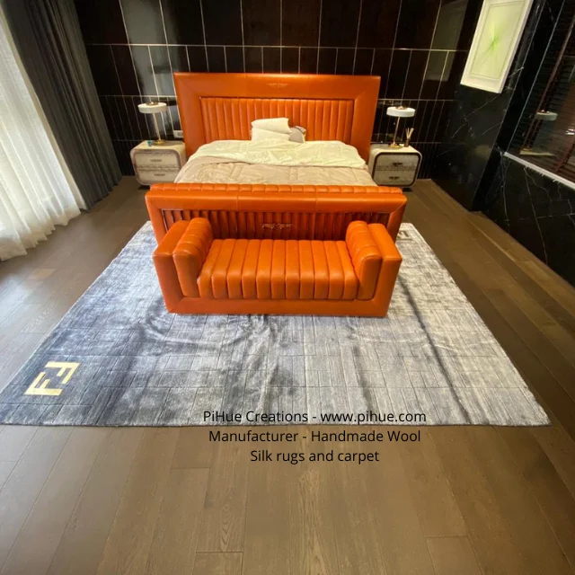 FF Casa Carpet Low Cost FF Rug Teppich High End F Design Area Rug Hand Tufted Carpet and Rug 3d Carpet Modern Rectangle IN;34648