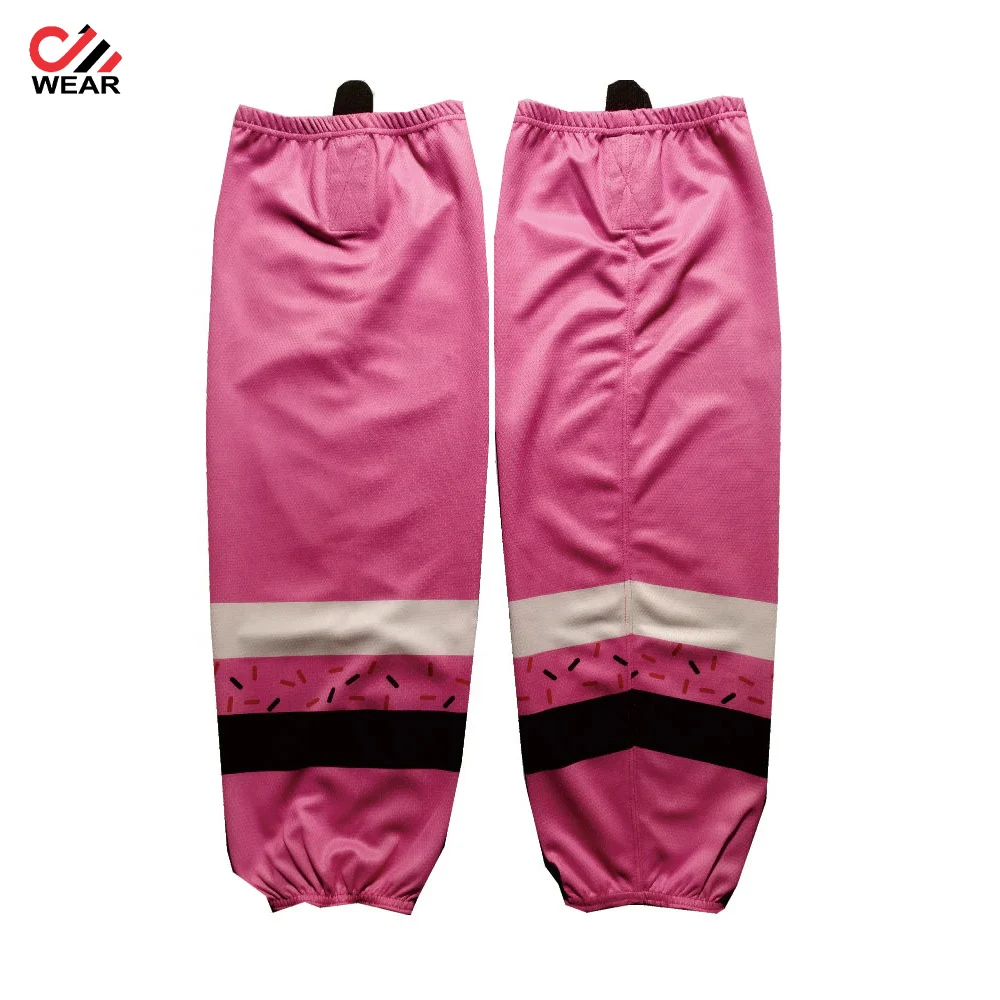 Хороший индивидуальный дизайн командный клуб оборудование для хоккея с шайбой Хоккейные носки/комплект команды изготовленные на заказ носки