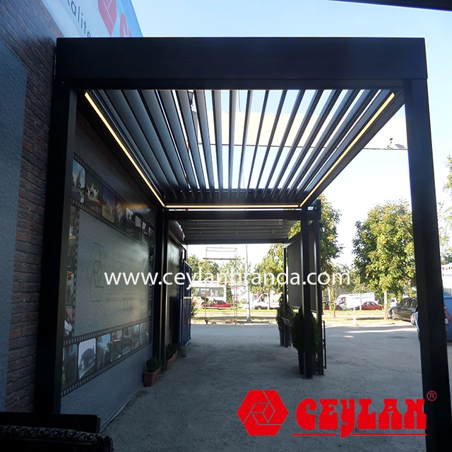 
Pergopanel - Bioclimatic Ceiling - Aluminum Pergola 
