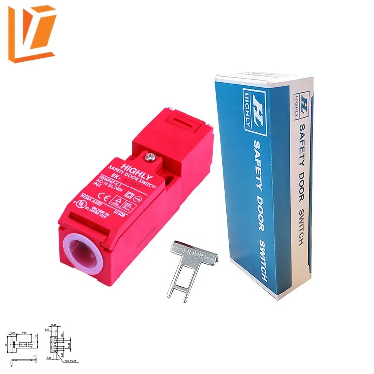 EK-6-45-R Right angle plug in limit switch