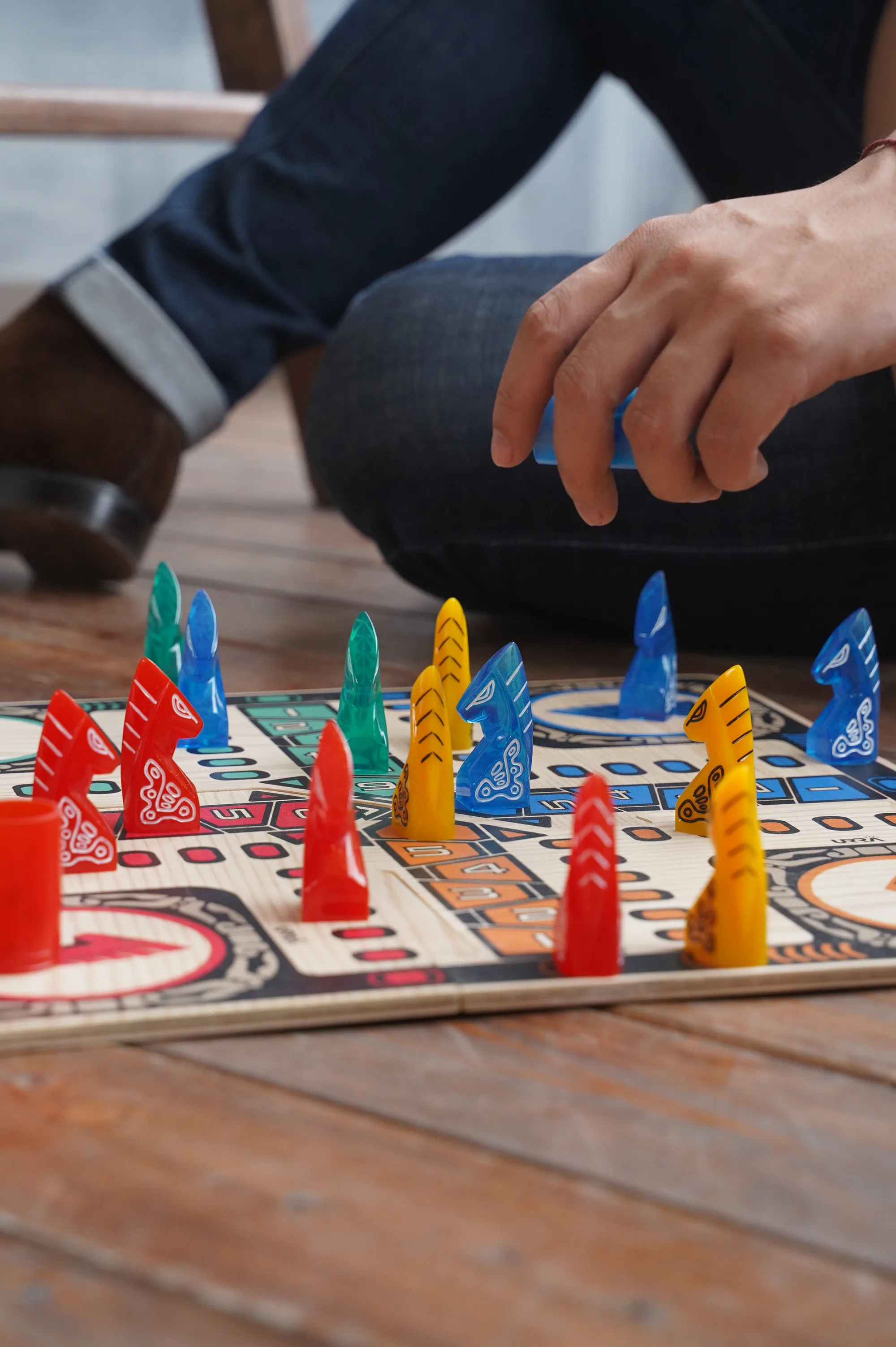 Самый продаваемый продукт металлический Игровой набор для Людо продукты оптом