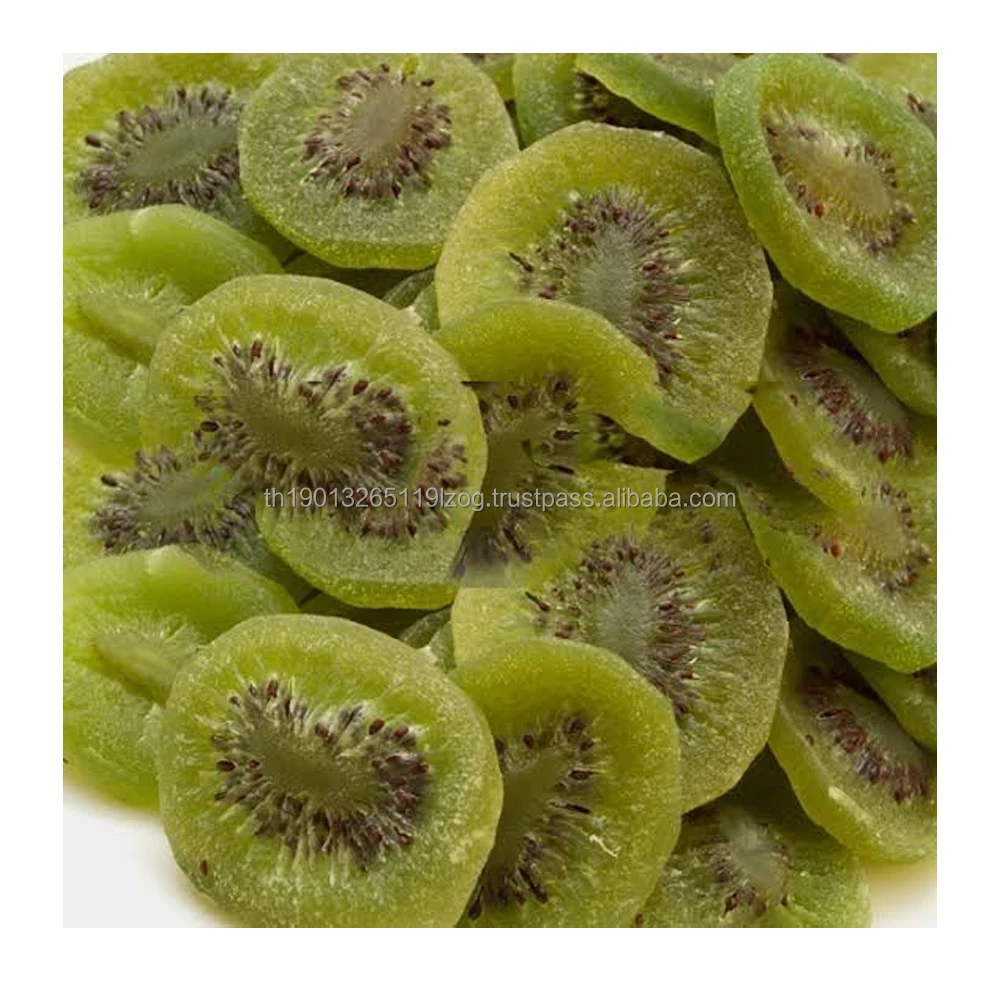 Dried Kiwi Natural sweet green  Premium quality green dried Kiwi Authentic organic dried fruit from Thailand