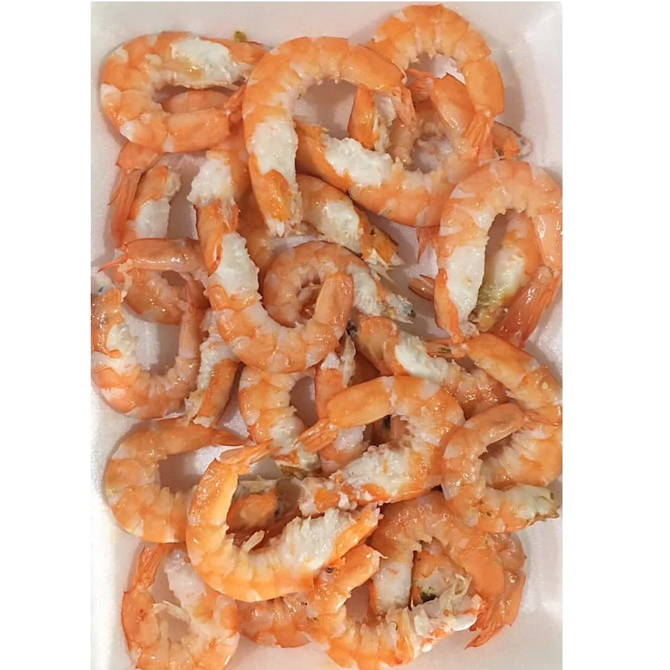 Competitive Price Natural Frozen Fresh Seafood Mild Sweet Whole Cooked Shrimps Frozen With PE Bag Exported From Vietnam