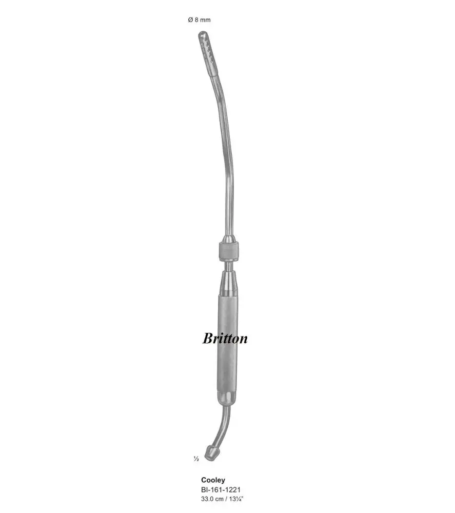 COOLEY SUCTION TUBE 33 CM