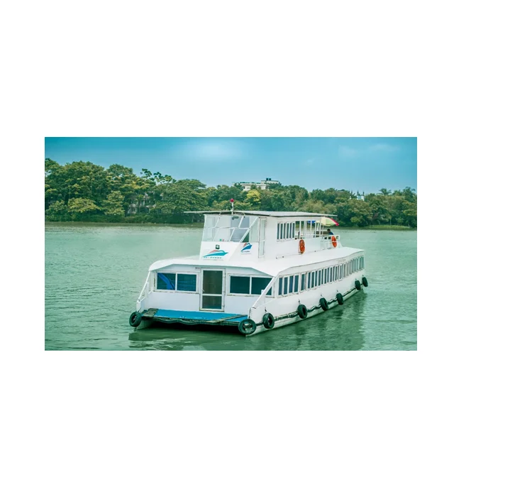Small Passengers Vessel  Iron Electric Catamaran Vessel