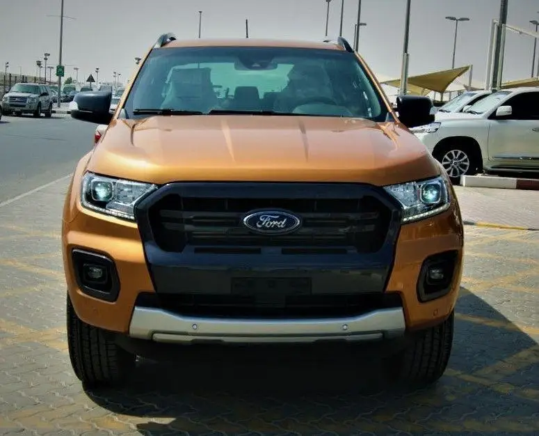 Лидер продаж, б/у автомобили-пикапы 4x4 2020 2021 LHD - F O R D Ranger 2022 л, бензиновая двойная кабина 4WD, WILDTRAK AUTO, бесплатная доставка