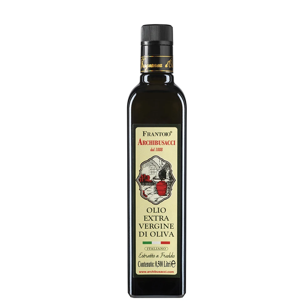 Best Extra Virgin Olive Oil 100 % Italian Cold Pressed 0,50 Lt. Bott. Classic Fruity for restaurant