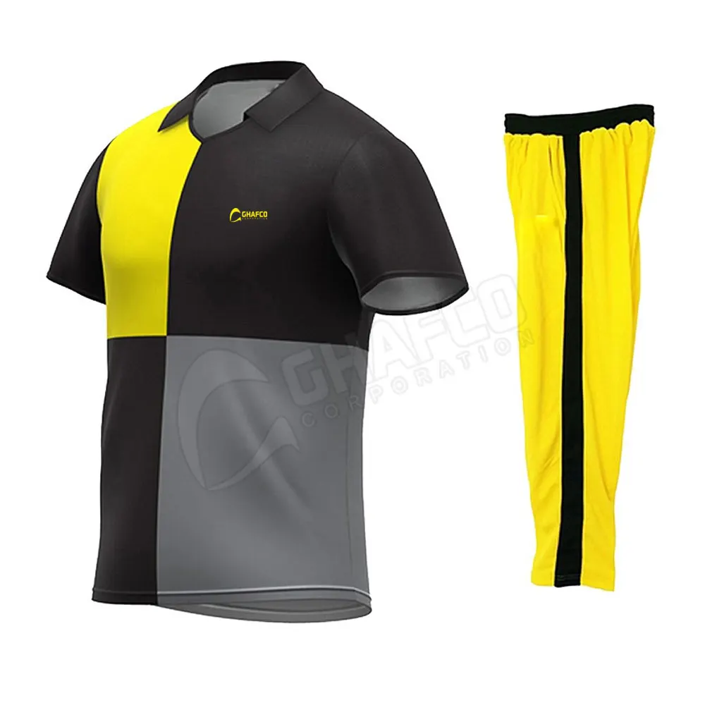  Дышащая командная форма для крикета Высококачественная футболка в новом дизайне