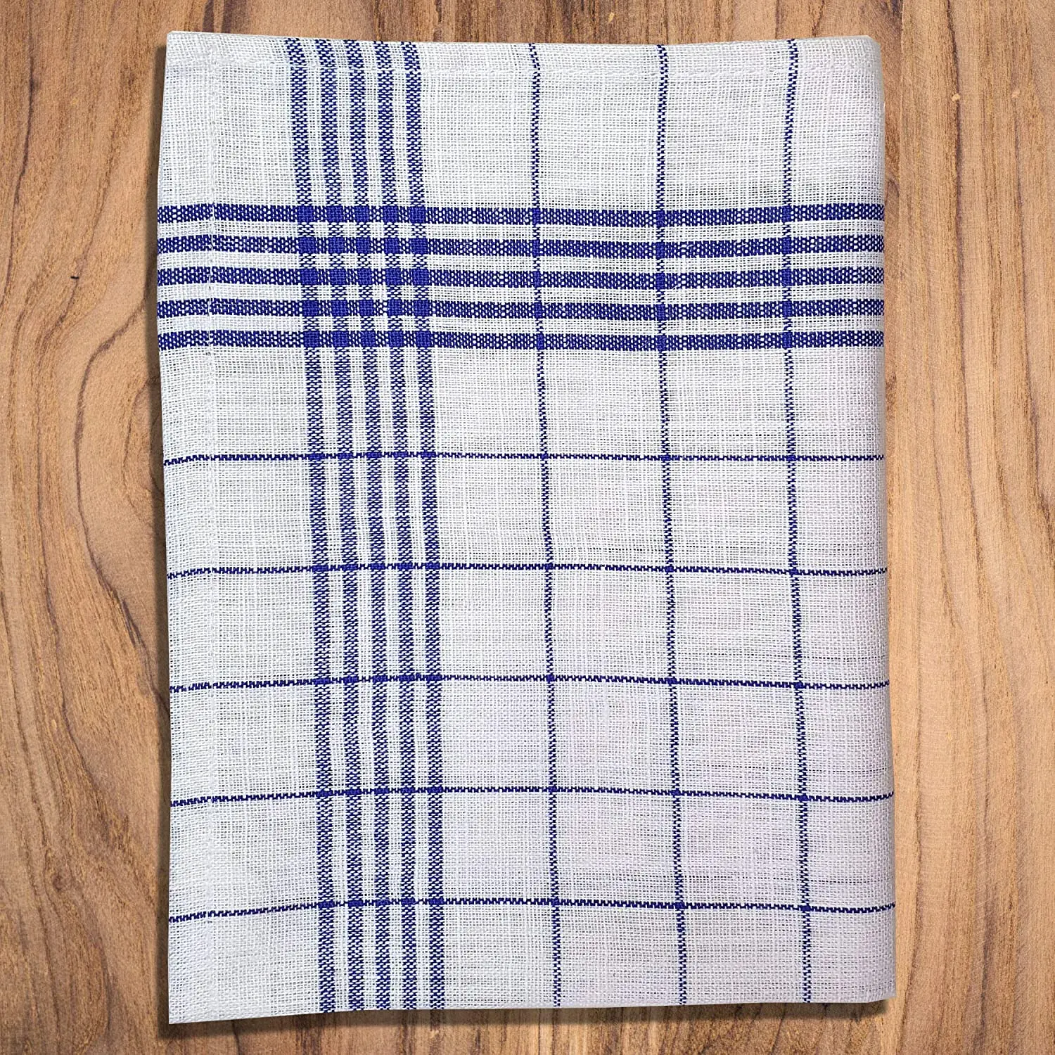 BTI Hot Sale Check Kitchen Towels Custom Design 100% Cotton Linen Yarn Dyed Check Tea Towel