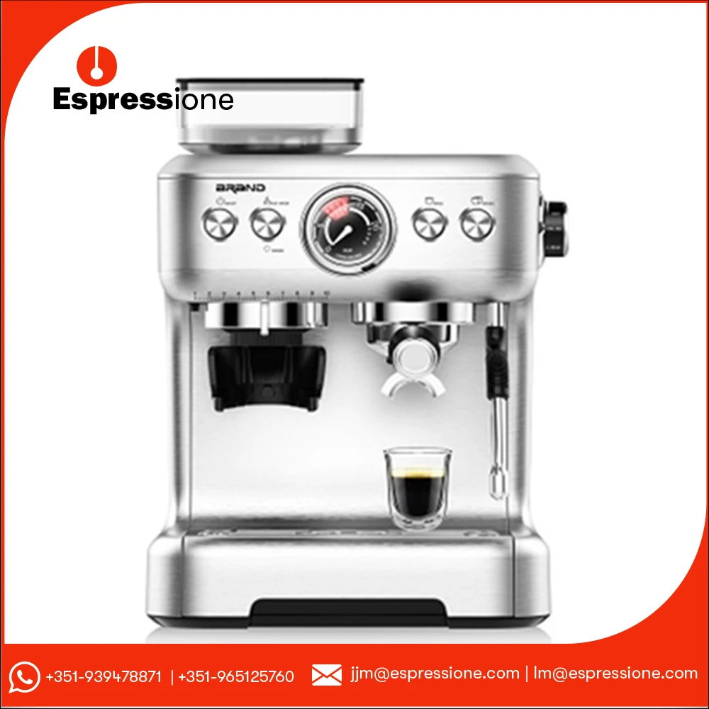 Espresso Coffee Machine Premium Quality High-end Espresso Coffee and Cappuccino Machine With Grinder Manufacturer