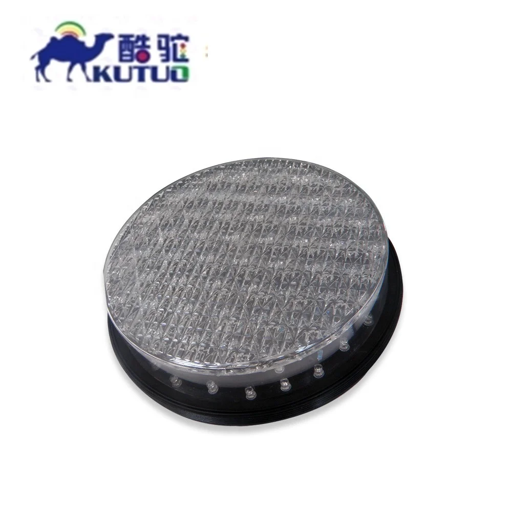 
High Bright 200mm railroad crossing led traffic light Module with double lens 