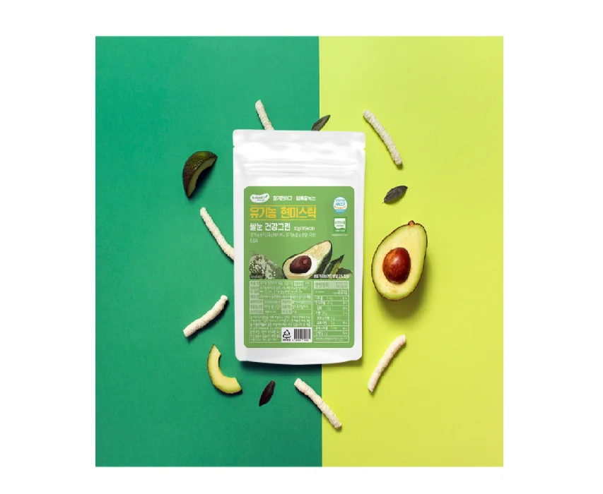 
High quality baby food avocado organic food snacks made in korea 