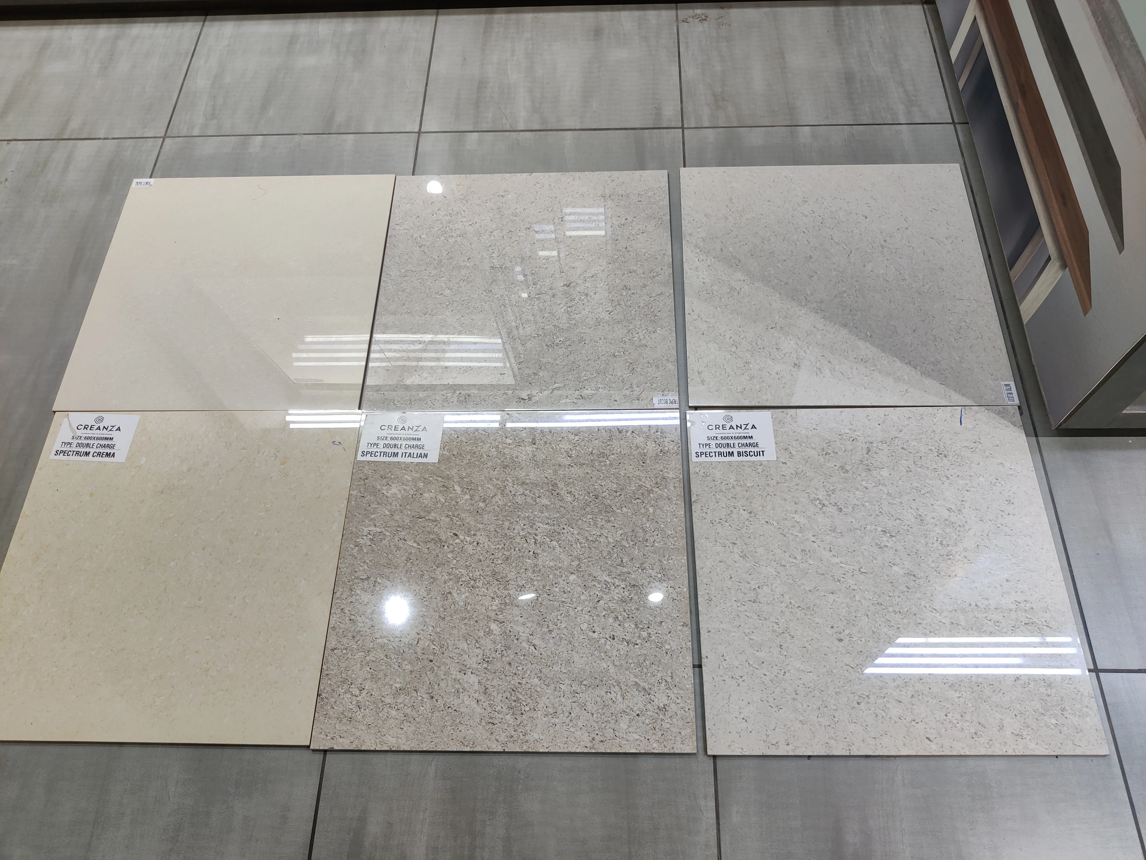 60x120 cream color wholesale range porcelain tiles for flooring and wall with glossy effect good finish