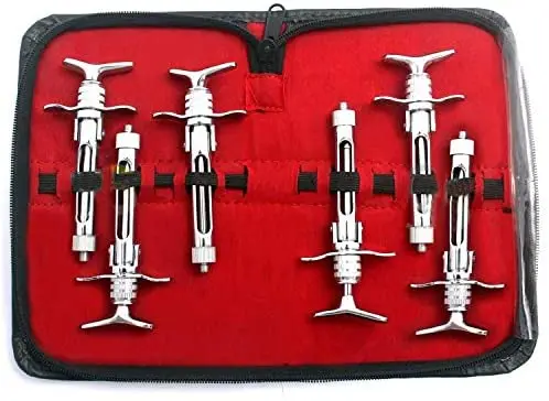 Dental Syringe Medical Equitment Irrigation Needle Aspirating Cartridge WITH 1.8 2.2