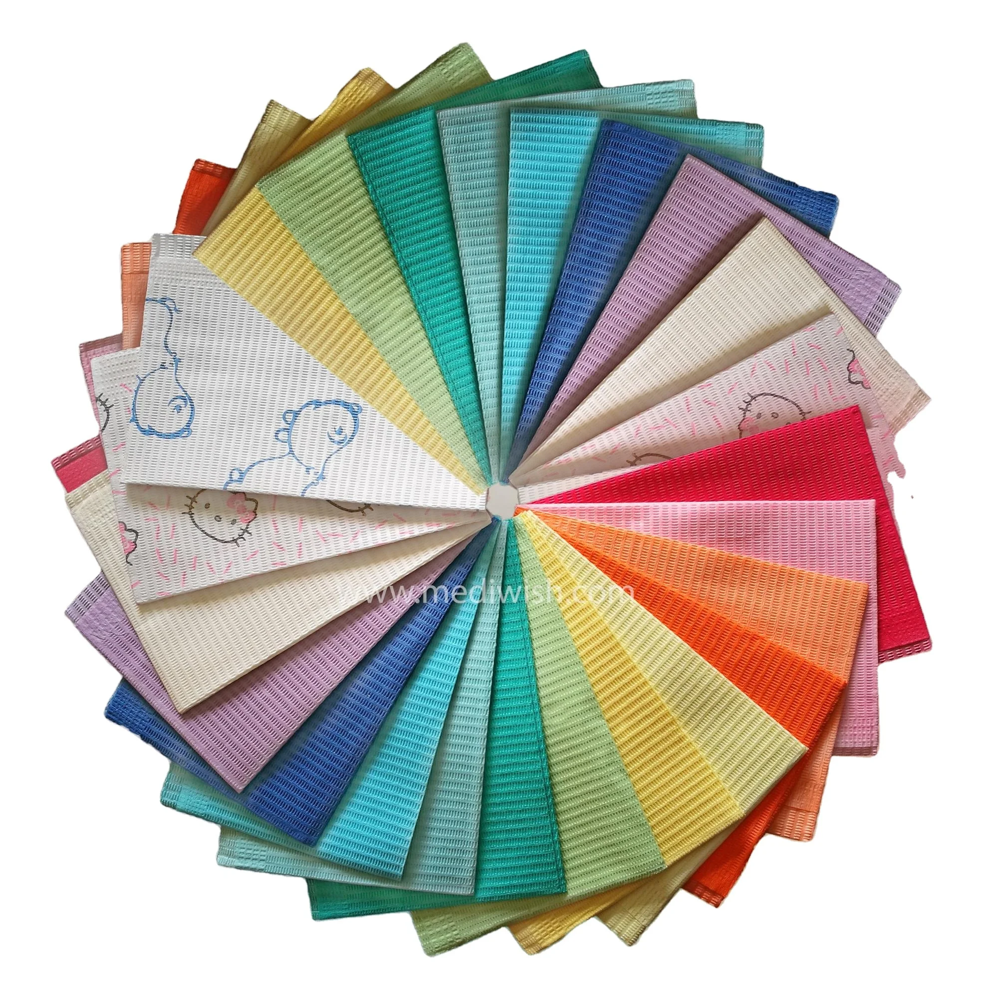 Одноразовые медицинские стоматологические нагрудники для посетителей стоматолога Одобрено