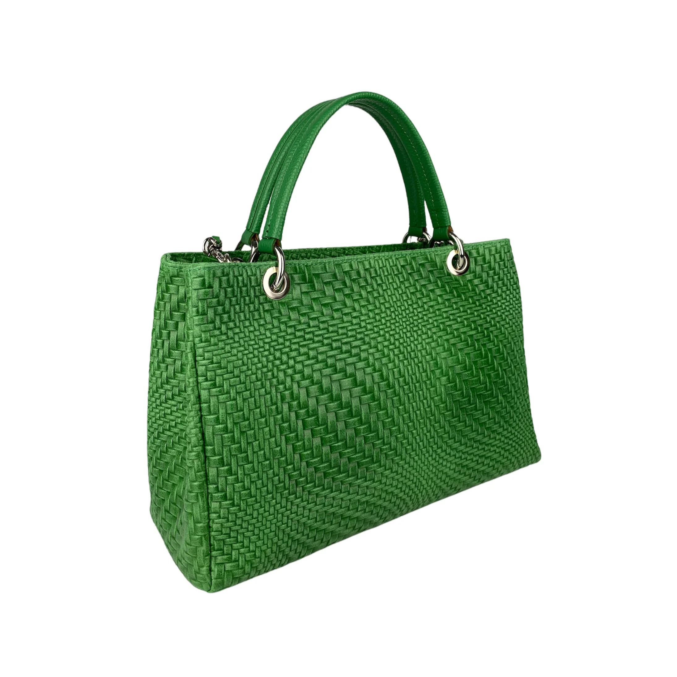 Top Quality Leather Purses and Handbags for women luxury Made in Italy Shoulder Ladies bag Vanessa