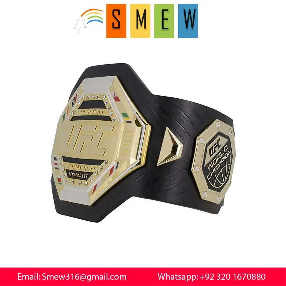 manufacture ufc custom wrestling championship belt