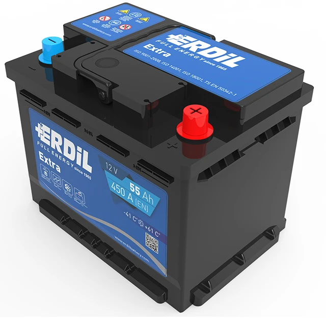 
55 Ah din type high quality vehicle battery 