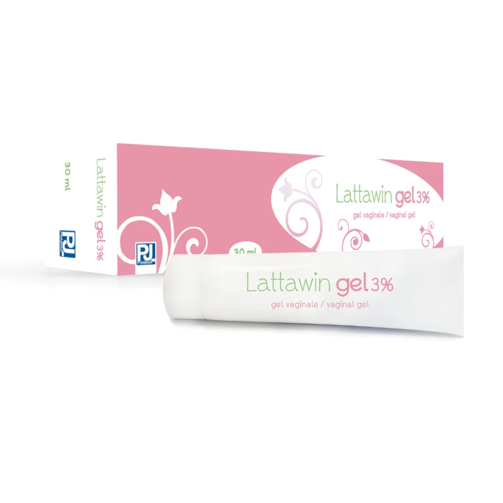 Gruppo FarmaImpresa (pjpharma) HIGH QUALITY MADE IN ITALY MEDICAL DEVICE FOR VAGINAL INFECTION LATTAWIN 3% gel in tube