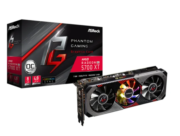 Для ASUS DUAL RX 5500 XT 8 Гб видеокарты ПК с сенсорным экраном 128bit GDDR6 для горнодобывающей установка и игровым gpu rx 550xt