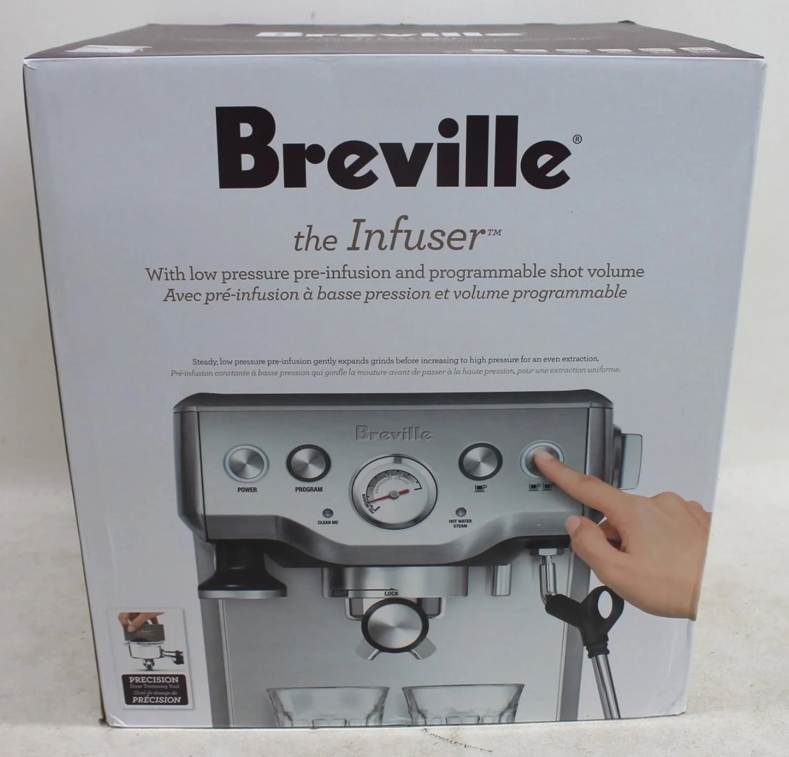 BUY 2 GET 2 Free New Brevilles BES870BSS Barista Express Coffee Machine