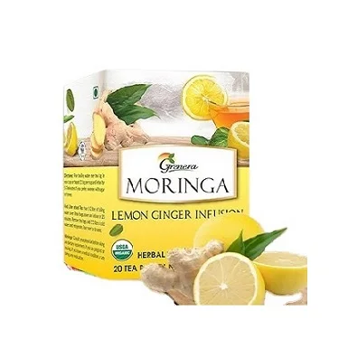 100% Natural Lemon Ginger Flavor Tea Infusion Top Grade Fresh Fruit Extraction Detox Tea / Instant Herbal Tea