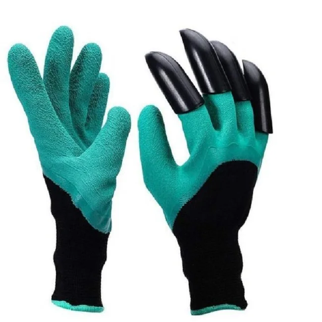 Premium quality latex Garden and protective gear gloves 100% safe customized color size style ODM