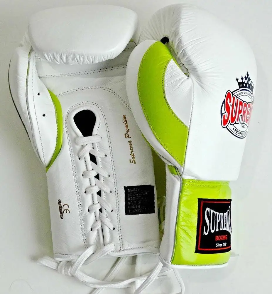 Высококачественные Профессиональные боксерские перчатки из коровьей шкуры премиум-класса