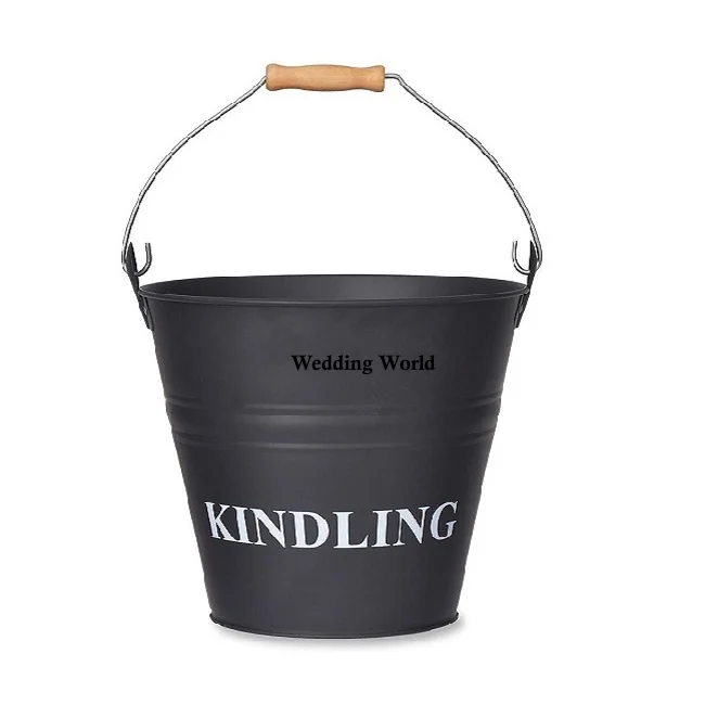 Garden Ware Handmade Coal Bucket Top Selling Garden Ware Ash Bucket Premium Quality Top Selling Customized Black Bucket