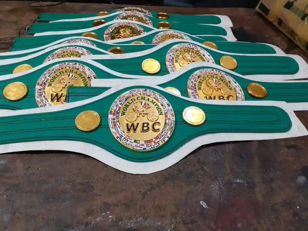 Winning Leather Champion Belts WBC Replica Belts any Size High Quality Competition UF-WCB-001 Unisex UFCO PK