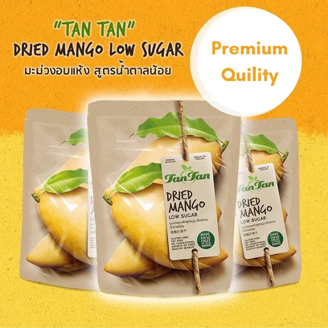 Dried fruit Soft Dried Mango Sliced Low Sugar High Quality OEM Professional From Thailand 2021