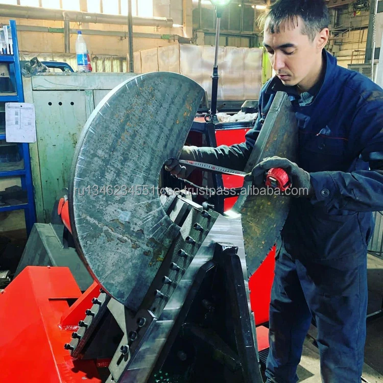 High quality programmable screw flight maker machine EZSO GP-100T, 680mm max width, bending press