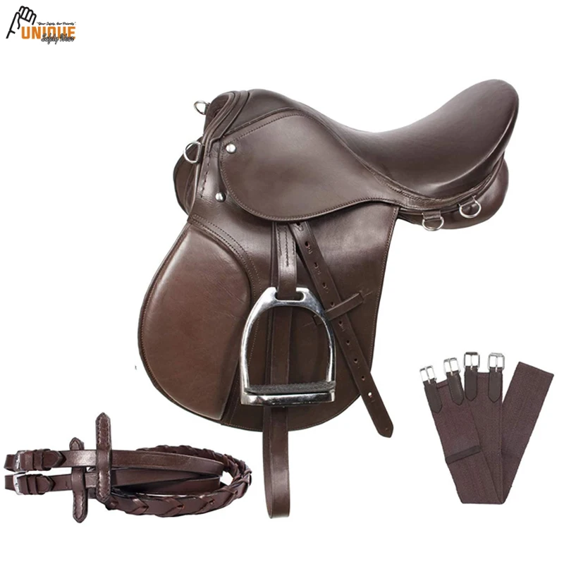 Седло для лошади из воловьей кожи в наличии