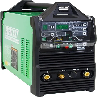  Новый оригинальный сварочный аппарат Everlast PowerTIG 255 EXT Digital Ac Dc Tig Stick Импульсный с двойным инвертором