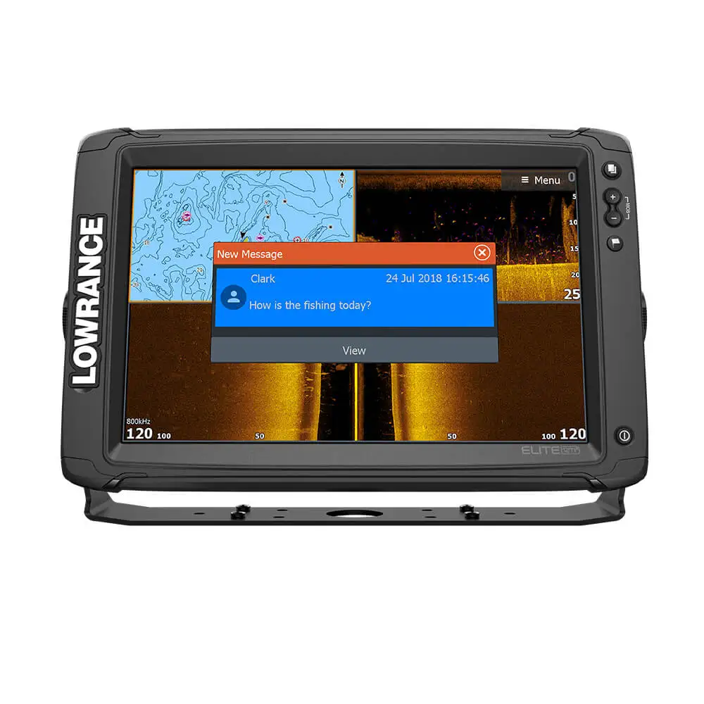 Lowrance HDS-9 Live - 9-inch Fish Finder with Active Imaging 3 in 1 Transducer with Active Imaging Sonar