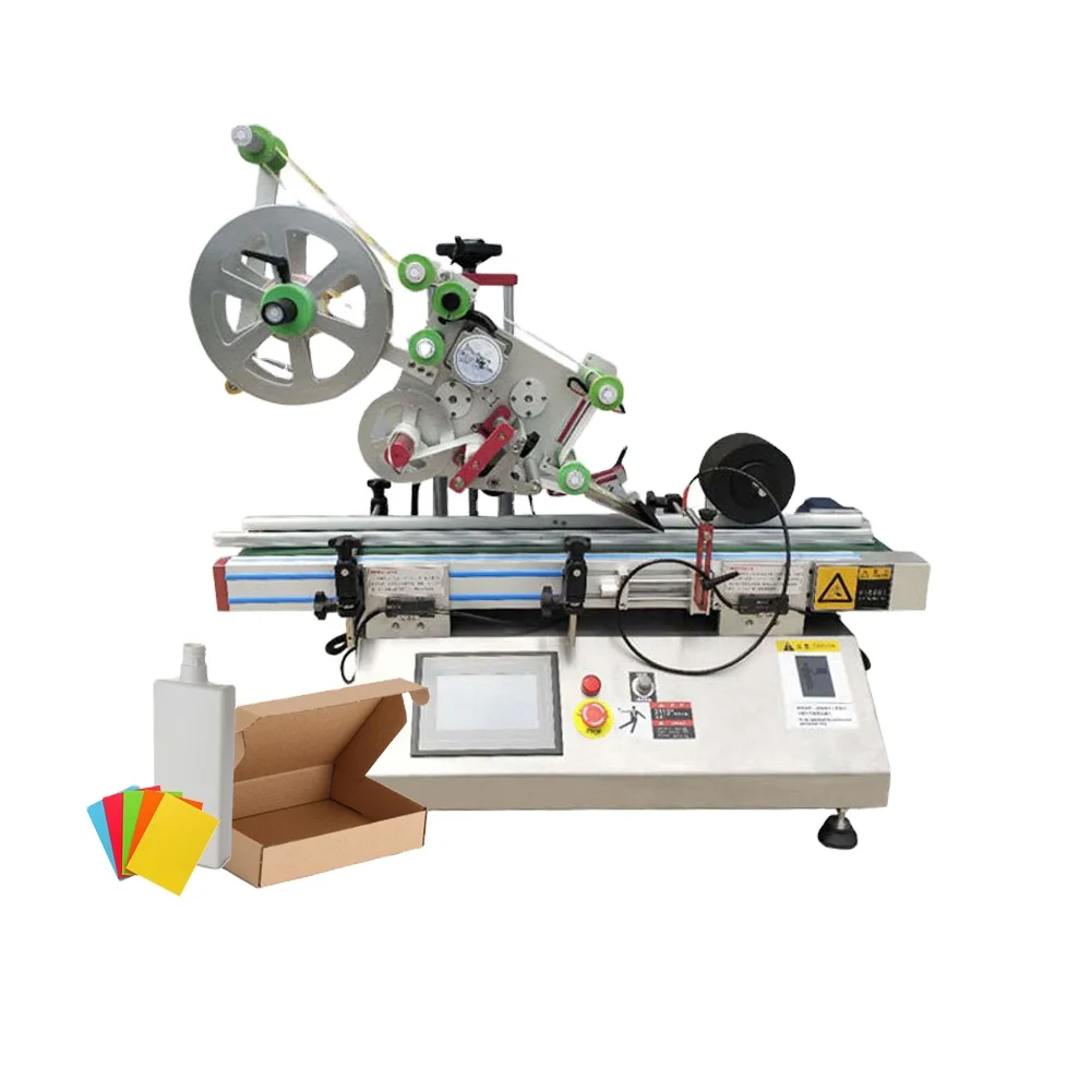 Настольный автоматический аппликатор с плоской поверхностью для этикеток, аппликатор для пакета дой-пакета, пакета с застежкой-молнией