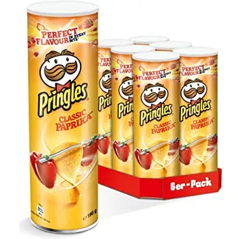 
Pringles Sour Cream & Onion - 158 Gr x 14 