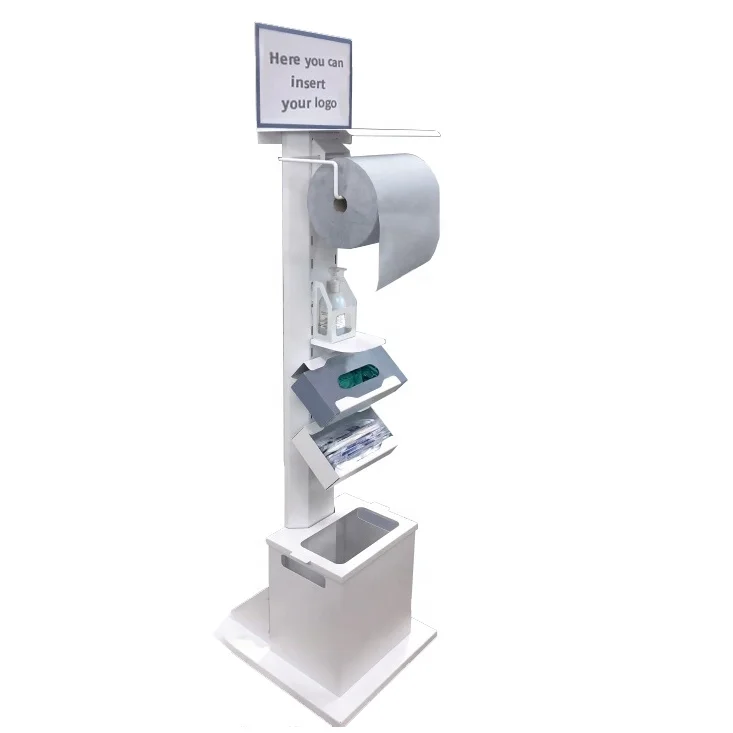 Hygienic station Hand sanitising station floor stand sanitizer
