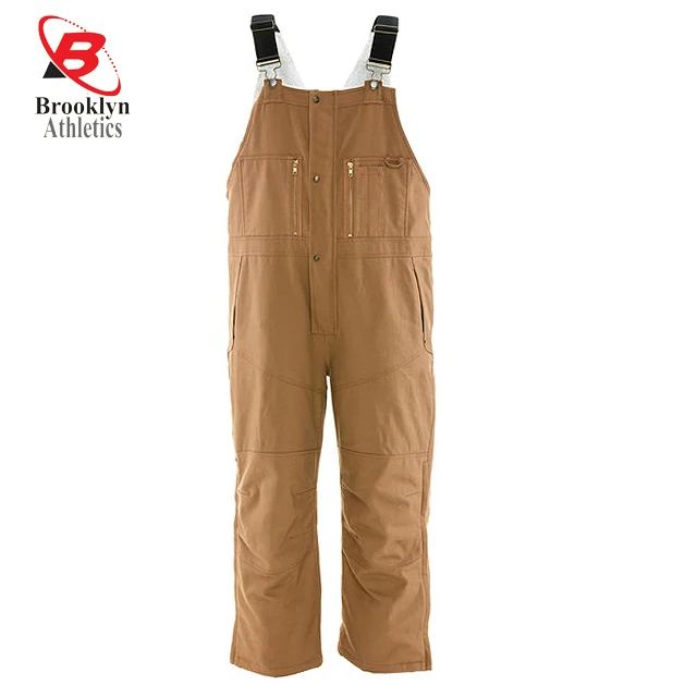 Top Sales High Quality Mens Orange Workwear Bib Overall