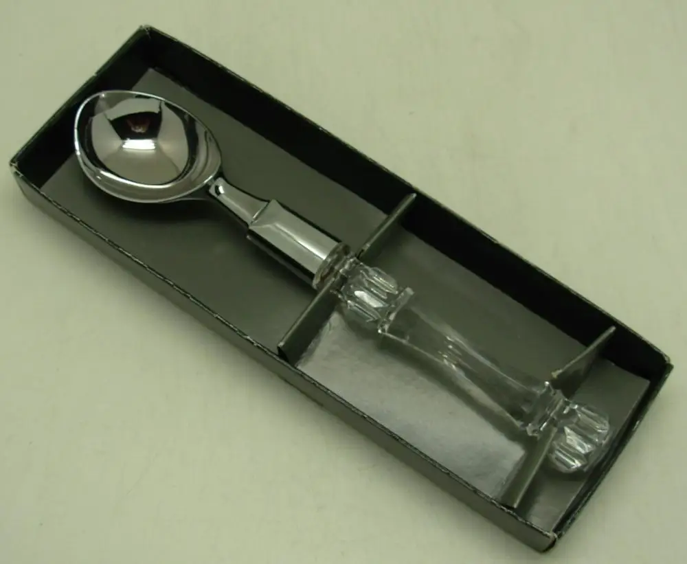
Yangjiang Factory, Ice scoop with crystal / Rose gold handle, stainless steel, kitchen utensils 
