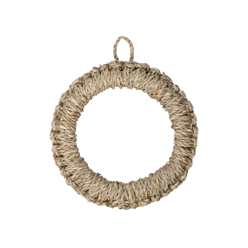 Wholesale round seagrass trivet, handwoven 100% Eco- Friendly trivet,  rattan Straw Pot Stand Trivet Japanese & Korean style